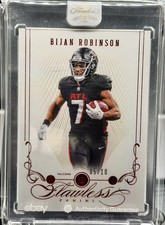 2023 Flawless Anniversary 💎Bijan Robinson Ruby Gemstone RC,SSP/10,PC NUKE💣🔥