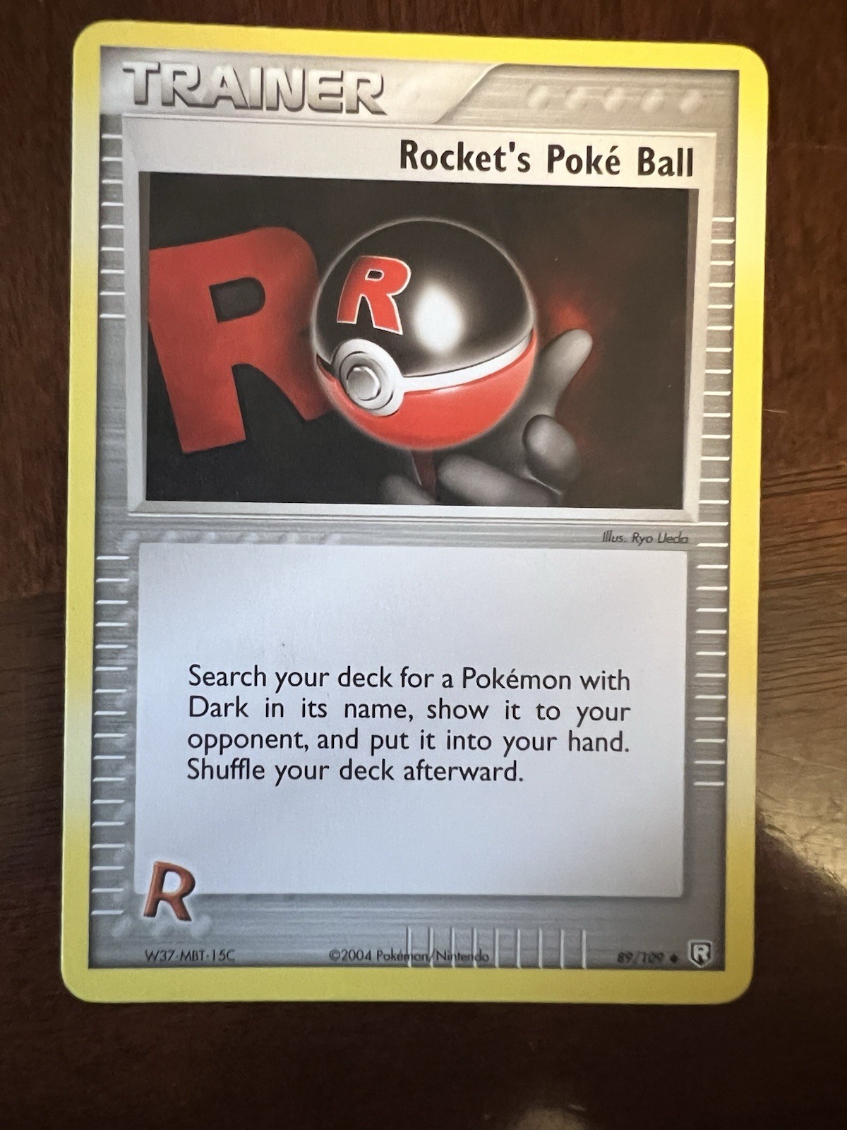 Pokemon Rocket's Poke Ball 89/109 Team Rocket Returns  