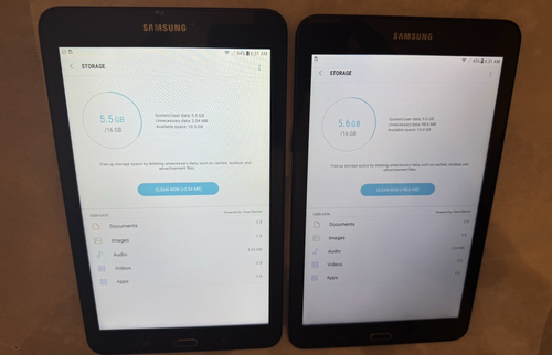 Samsung Galaxy Tab E T377P 16GB 8" 4G LTE WiFi Sprint Only Good LOT X 4 - Picture 10 of 13