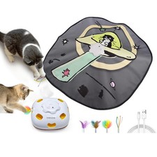 4 in 1 Interactive Cat Toys - Automatic Cat Toys for Indoor Cats  Kittens, 8...