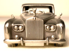 Danbury Mint 1962 Rolls Royce Silver Cloud III 1:43 Scale Pewter Inv. #5374