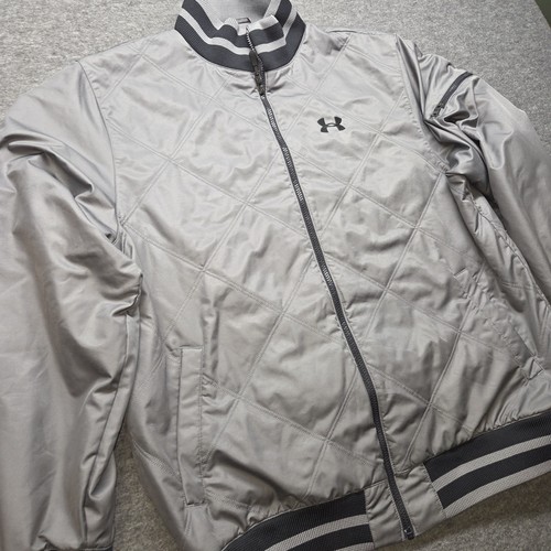 Abrigo Chaqueta Under Armour Storm UA Para Hombre XL Gris Cremallera Completa - Imagen 2 de 11