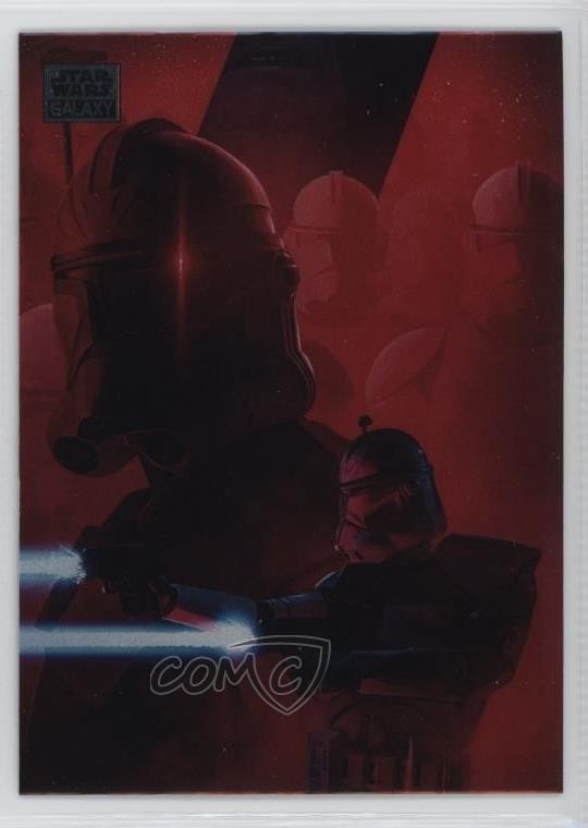 2024 Chrome Star Wars Galaxy Captain Rex Clone Trooper Following Orders #88 2k3