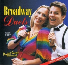 BROADWAY DUETS - Karaoke: Broadway Duets - CD - Karaoke - Excellent Condition 