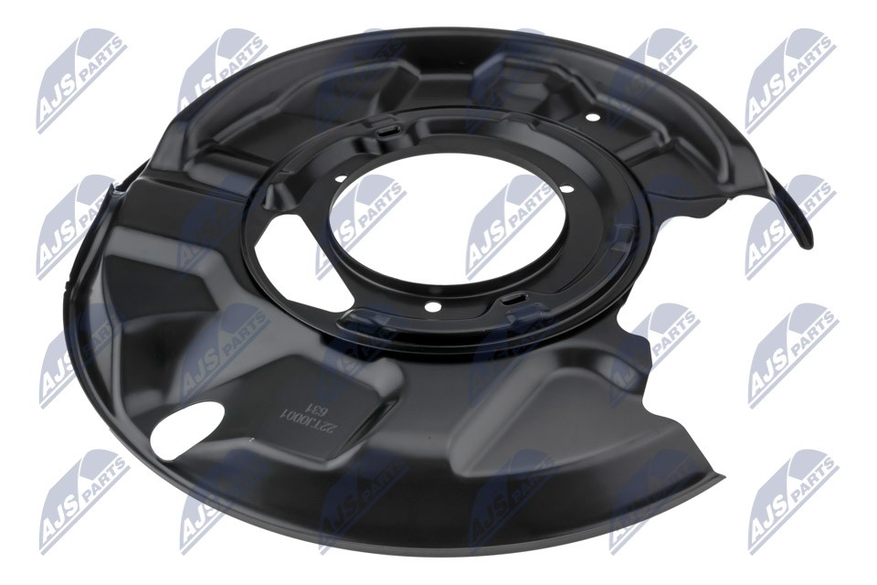 SPLASH GUARD BRAKE DISC HTO-ME-032 FOR MERCEDES-BENZ M102.990/992/991 2.5L 4cyl - Image 8