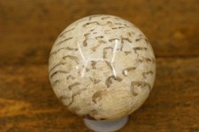 Wicca Reiki Healing Magic 2-3/8" Sphere Ball Graphic Feldspar Gemstone