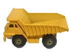 Vintage 1979 Hot Wheels Workhorses Diecast Yellow CAT Dump Truck Malaysia