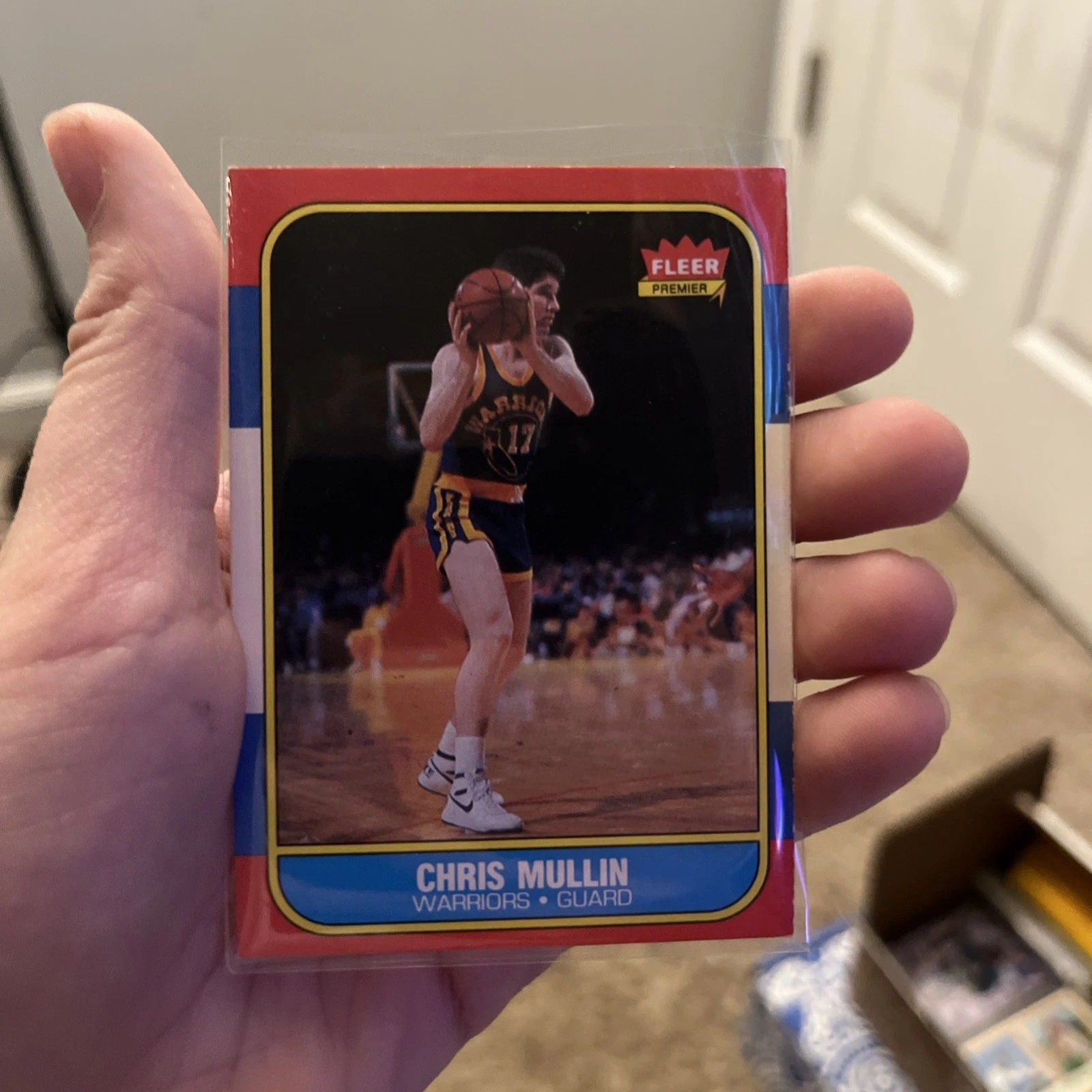 Chris Mullin trading card