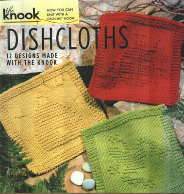 Leisure Arts Crochet Book - Dishcloths Made With The Knook, 36-Page Pattern Book