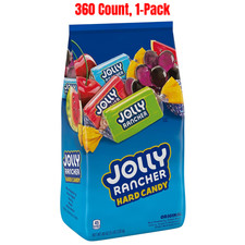 JOLLY RANCHER HARD CANDY Assorted Fruit Flavored Candies Bulk Bag 5-LB 360-PCS