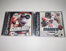 NFL Game Day Playstation 1, 2004 & 2002 NFL Madden Games