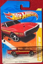 HOT WHEELS '69 SHELBY GT-500 RED 21/244. SEE COMBINED OFFERS!