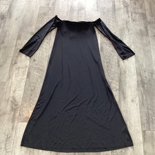 Zara Dress Black Strapless Long Sleeve Women's Size Medium