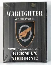 Warfighter WWII Expansion #25 German Airborne! NEW Card Game World War II