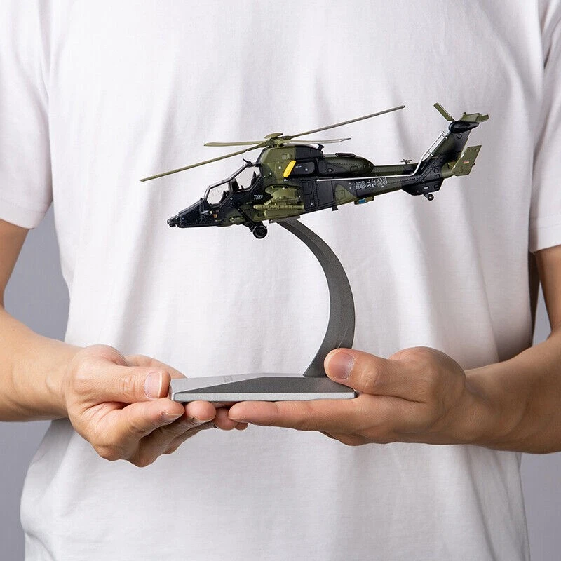 Modello Militare Die-Cast 1:72 Eurocopter Tiger EC-665 Elicottero d'Attacco Gift - Immagine 4 di 4