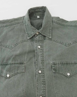 Jeans Hemd Größe S Herren Regular Fit Western Style N848