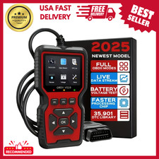 Professional Obd2 V519 Scanner - 2026 Upgraded Obdii Can Code Reader Us