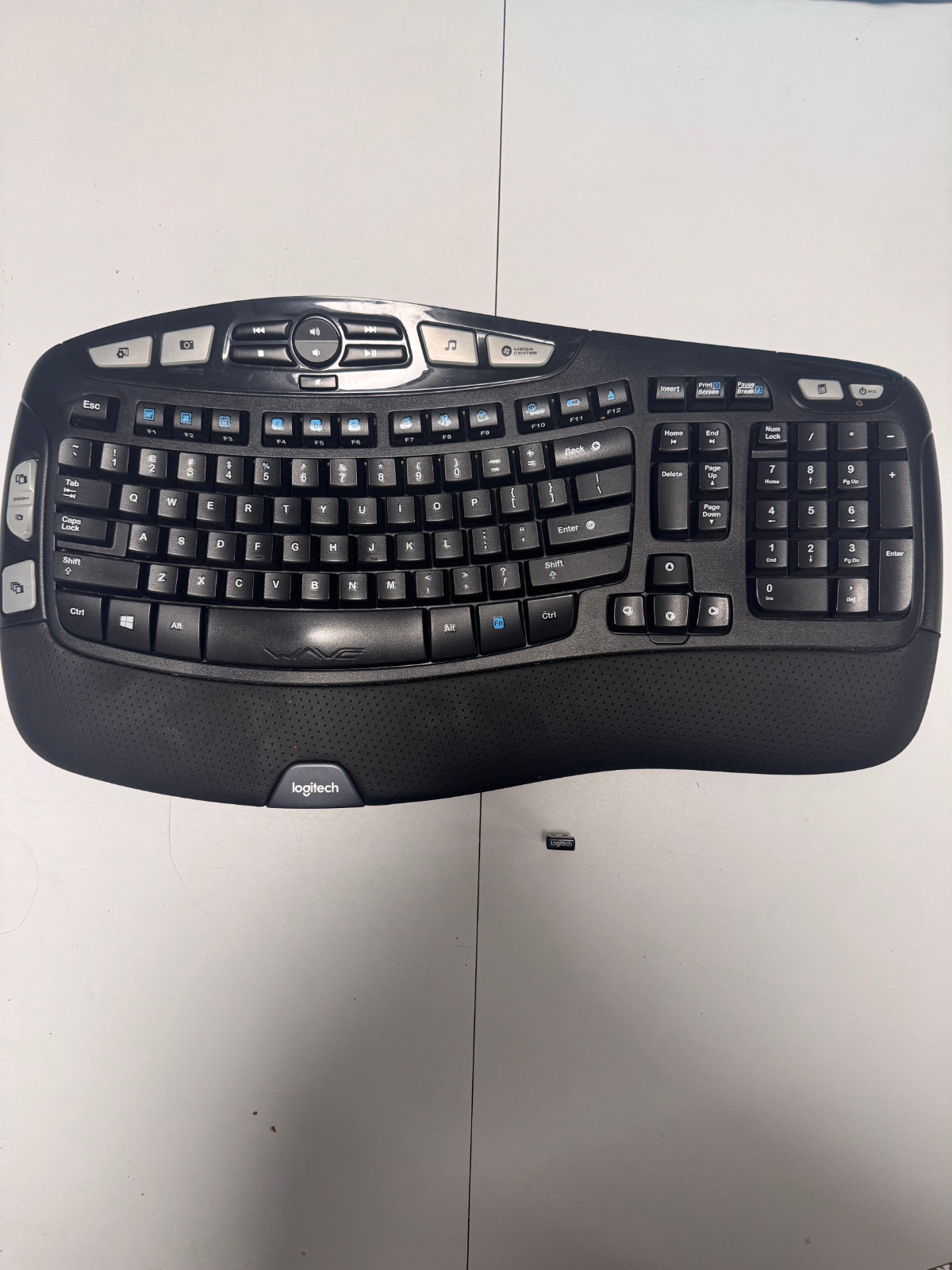 Logitech K350 Wireless Keyboard w/ USB Unifying Receiver Don