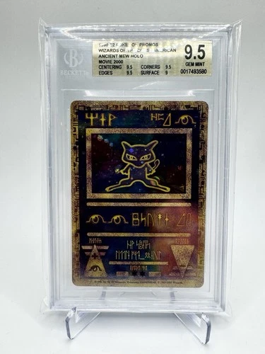 Pokemon Vintage 1999 Ancient Mew Promo BGS 9.5