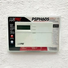 LUXPRO PSPH605 HEAT PUMP PROGRAMMABLE THERMOSTAT