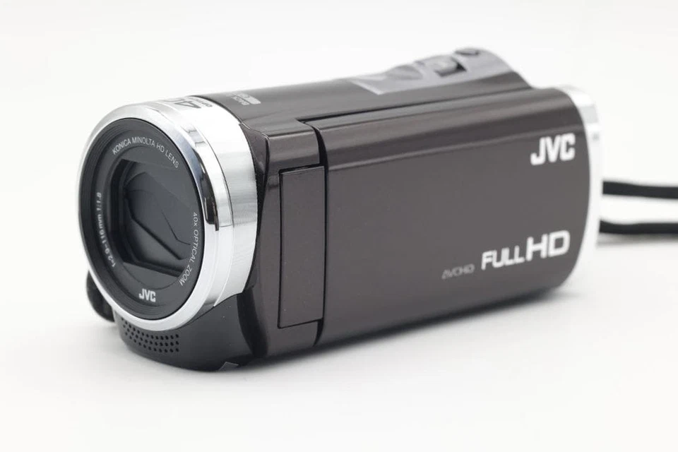 JVC Everio GZ-E690-V Violet Camcorder Full HD Video Camera Used w/ Battery - Image 2 of 4
