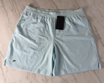 NEW Fabletics The Fundamental Short 7  Men s XL Blue Performance Stretch