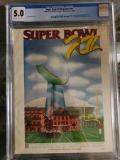 1978 Super Bowl XII (12) Football Program Denver v Dallas 1-15-78 CGC 5.0