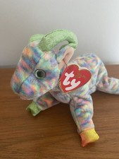 TY Beanie Baby Zodiac Goat Retired Vintage Plush Collectible w Tags