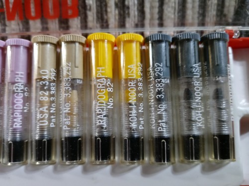 Koh-I-Noor Rapidograph Technical Pen Set/Lot+5x0+Very Rare+Drafting+K&E+Castell - Picture 7 of 7