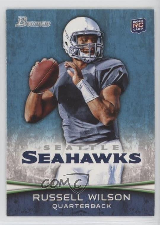 2012 Bowman Russell Wilson (Facing His Left) #116 00km