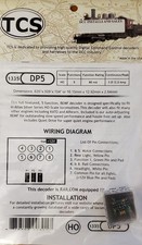 TCS 1335 DP5,  HO SCALE,   DECODER