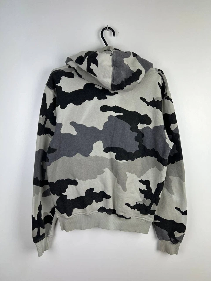 Sudadera con capucha vintage Defend Paris talla S Foto 4 de 4