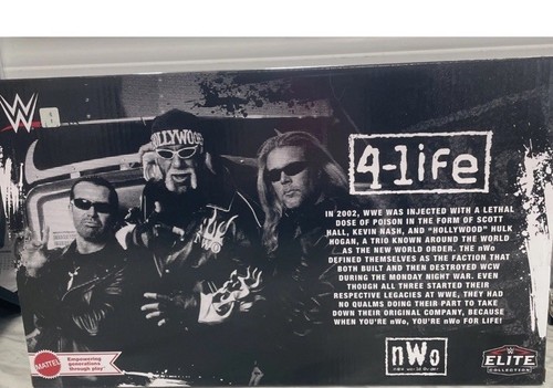 WWE Elite Walmart Exclusive NWO 3 Pack Scott Hall Hulk Hogan Kevin Nash In Hand - Picture 2 of 2