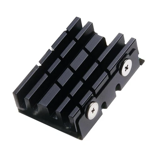 M.2 SSD-Kühlkörper mit thermischen Silikonpads, Kühlkörper, Wärmeableitung,