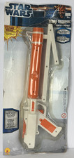 Star Wars Clone Wars Trooper Blaster Rubies Costume Prop New W Dmg Packaging