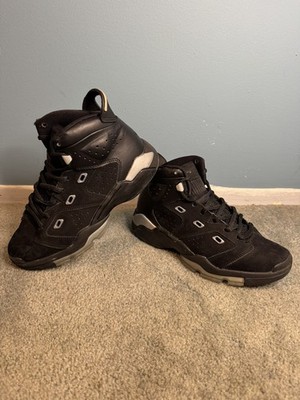 Nike Air Jordan Black Metallic Silver Size 5.5Y Preowned DM1159-001