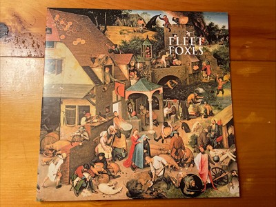 Fleet Foxes - S/T + Sun Giant EP 2008 Sub Pop SP 777/781 Jacket/Vinyl NM-