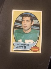 1970 Topps Joe Namath 150 Nr Mint Centered HOF New York Jets Super Bowl Legend