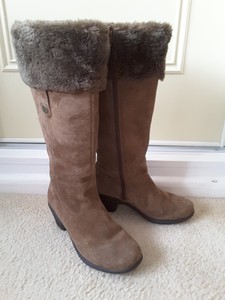 Más High Suede Lomand Boots Excelente cuesta Uk caliente veces 120 desgastado £ 4 Brown Dos Knee arxqxXUw