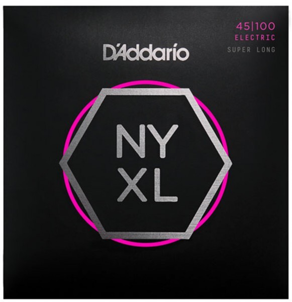 Bass Guitar Strings D'Addario NYXL45100SL Super long Scale 45-100