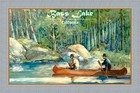 Travel Poster 20 x 30 GREAT fishing in BASE LAKE CA travel poster