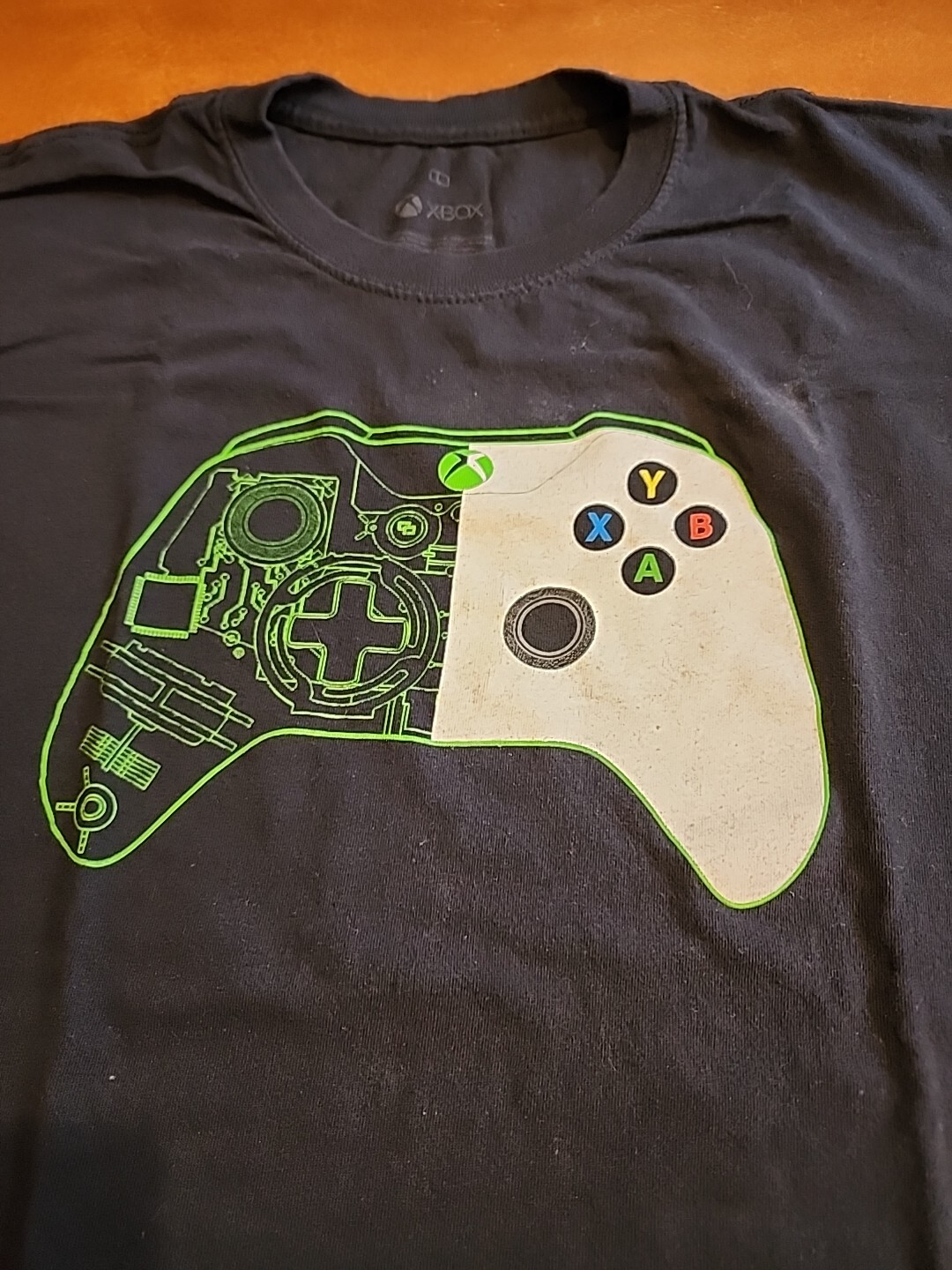 Xbox Controller Ripple Junction Men's LARGE S/S B… - image 3