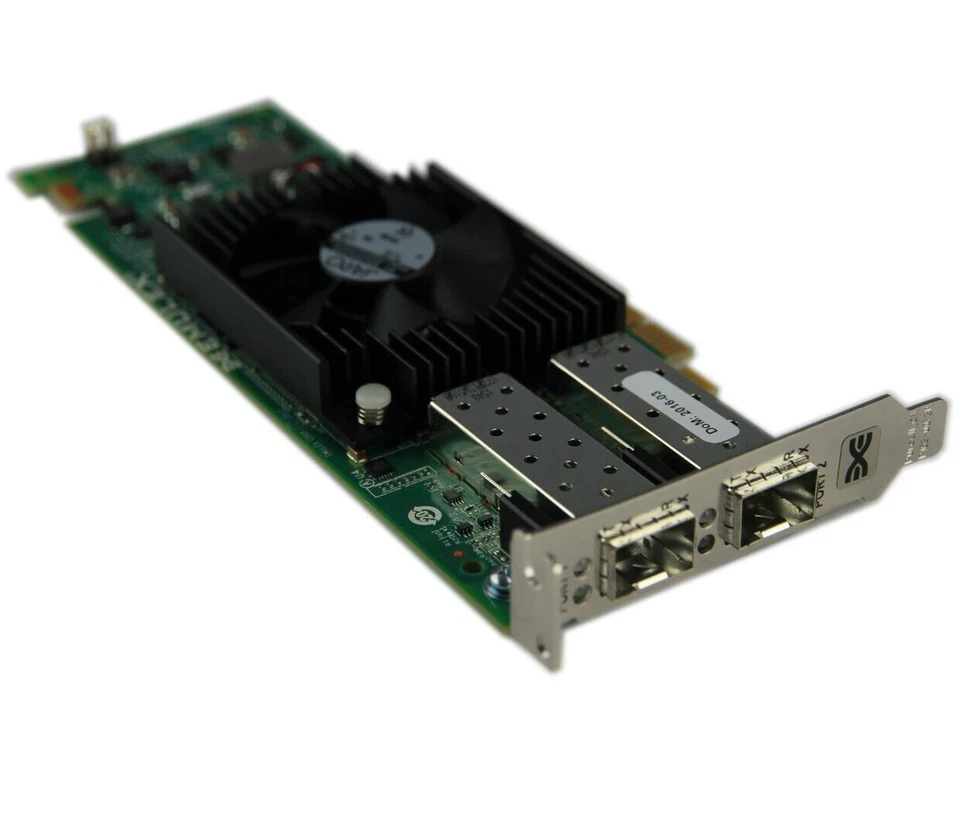 Dell Emulex Dual Port 10GbE SFP+ PCIe Network Interface Card 6FC2Y - Image 2 of 3