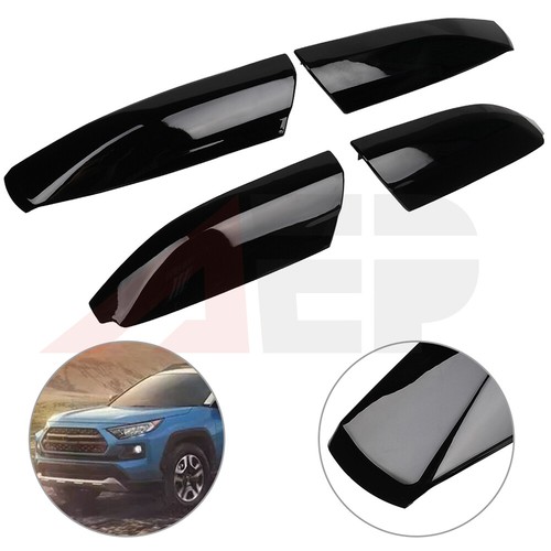 4X Roof Rack Cover Rail End Shell Cap Replacement for Toyota Highlander 08-13 - Picture 3 of 24