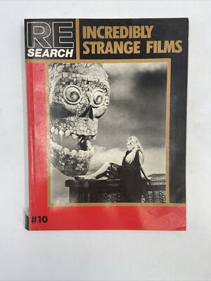 Incredibly Strange Films by V. Vale (1986, Trade Paperback) cult, SC