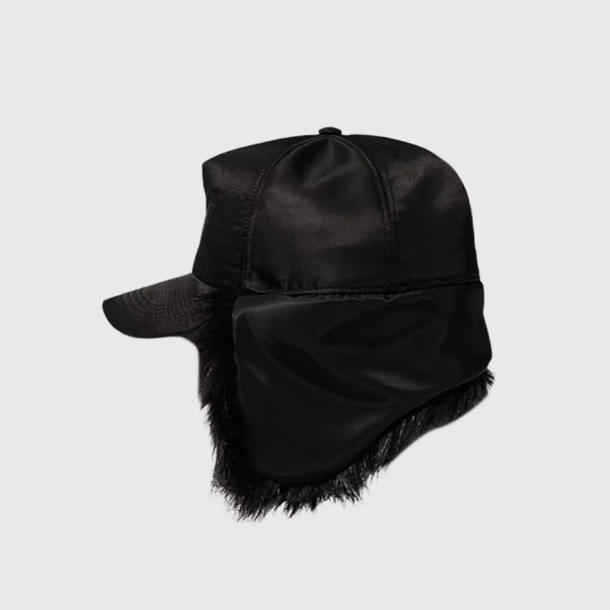 Open Yy Faux Fur Ear Flap Cap Black / FedEx | eBay Open Yy Faux Fur Ear Flap Cap Black / FedEx | eBay