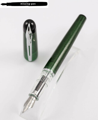 Waterman Kultur Fountain Pen in Green - Glitter with M-nib | eBay