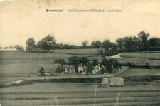 FOURNIVAL Cimetière et entrée de la Gloriette Ecrit à soldat 3 è Escadron Train