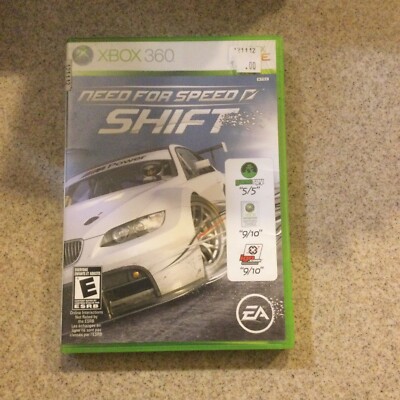 Need for Speed: Shift (Microsoft Xbox 360, 2009)