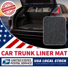 80"x26" Gray Replace Pickup Carpet Underfelt Trunk Liner Upholstery Anti-slip